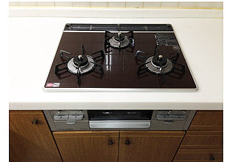 ビルトインガスコンロ交換工事　埼玉県三郷市 RS31W13K10R-V(L/R)