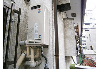 ガス給湯器交換工事　広島県広島市 RUX-VS1616W-E