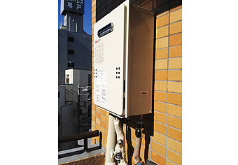 ガス給湯器交換工事　東京都江東区 GQ-1639WS