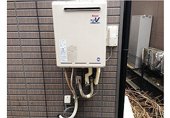 ガス給湯器交換工事　大阪府藤井寺市 RUF-A2400SAW(A)