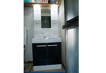 洗面化粧台交換工事　埼玉県さいたま市 FTVN-755SY+MFTX-751YFU