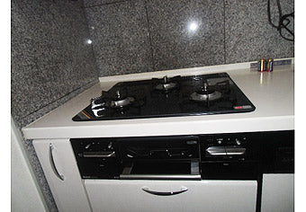 ビルトインガスコンロ交換工事　神奈川県川崎市　RS31W11G13R-B(L/R)