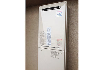 ガス給湯器交換工事　大阪府大阪狭山市　RUJ-V2011W(A)-set
