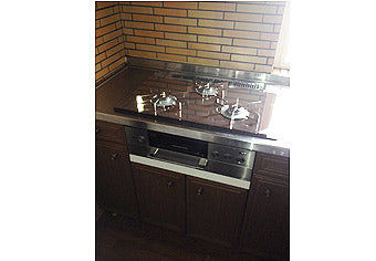 ビルトインガスコンロ交換工事　京都府京都市　RHS71W15G23R-STW - After