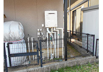 ガス給湯器交換工事　長野県須坂市　GQ-1639WS-set他