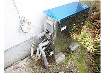 石油給湯器交換工事　島根県出雲市　KIBF-4764DS-set