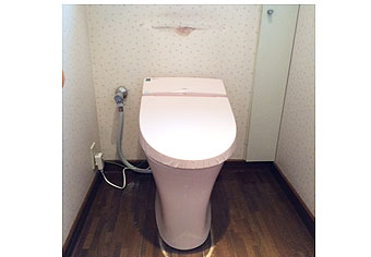 洋式便器交換工事　東京都杉並区　D-S528H