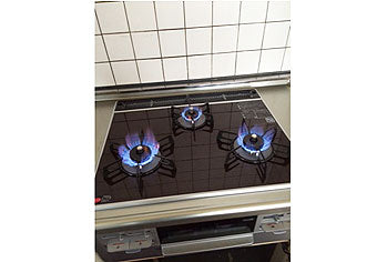 ビルトインガスコンロ交換工事　神奈川県横浜市　RS31W13K10R-V(L/R)