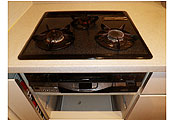 ビルトインガスコンロ交換工事　東京都板橋区　N3GN2RJTQ1(R) - Before