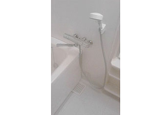 混合水栓蛇口交換工事　滋賀県野州市　TMGG40E