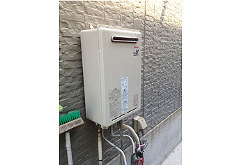 ガス給湯器交換工事　和歌山県和歌山市　RUJ-V2011W(A)-set