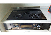 ビルトインガスコンロ交換工事　静岡県焼津市　RS71W11G14R-S(L/R) - Before
