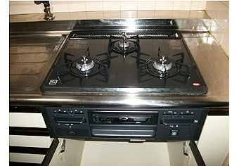 ビルトインガスコンロ交換工事　滋賀県草津市　N3GN2RSQ1(L/R)