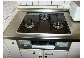 ビルトインガスコンロ交換工事　京都府京都市　RS31W13K10R-V(L/R) - After