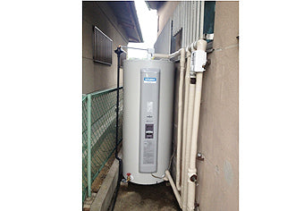 電気温水器交換工事　大阪府岸和田市　SRG-465C