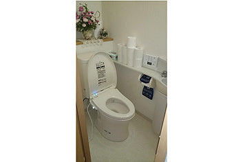 洋式便器交換工事　北海道札幌市　CS215BP+SH214BAS