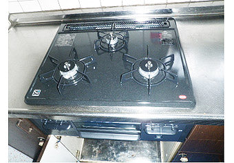 ビルトインガスコンロ交換工事　埼玉県和光市　N3GN2RSQ1(L/R) - After