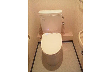 洋式便器交換工事　東京都三鷹市　CS220BP+SH220BAS