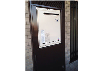 ガス給湯器交換工事　埼玉県川越市　RUF-A2003SAW-A-set