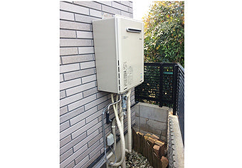ガス給湯器交換工事　兵庫県宝塚市　RUF-E2405SAW-13A-set