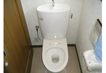 洋式便器交換工事　福岡県直方市　CS320B+SH321BA