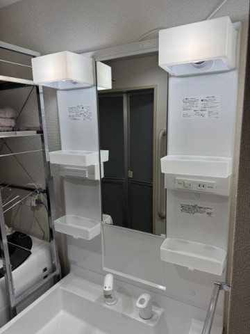 洗面化粧台取替工事（東京都武蔵野市）