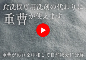 動画：リンナイ ビルトイン食洗機：重曹コース