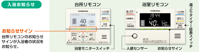 コロナ エコキュート 環境や暮らしにも配慮