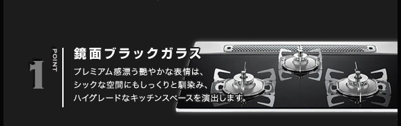 ブラックリミテッド 鏡面ブラックガラス