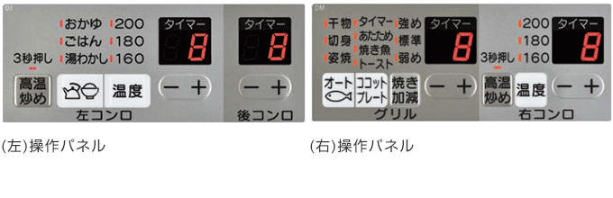 マイトーンの操作パネル