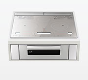 ヒーターのタイプ 3口IH