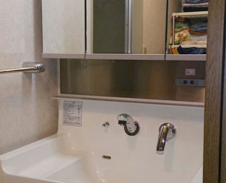 洗面化粧台交換工事 東京都足立区