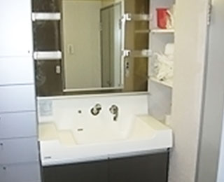 洗面化粧台交換工事 京都府京都市