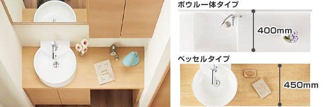 LIXIL(INAX) エスタ(ESTA):奥行きコンパクト