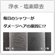 髪の毛に優しいシャワーヘッド 住設ドットコム