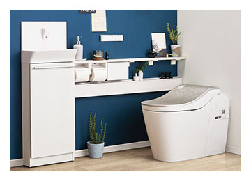 パナソニックトイレ：アラウーノ専用手洗い：キャビネットタイプ