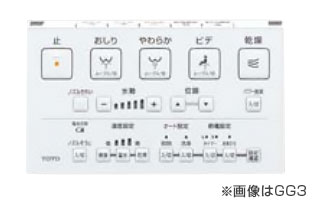 GGシリーズ2W/GG3-800:標準リモコン