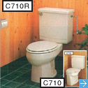 TOTOトイレ：床排水 C710