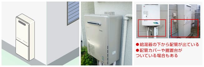 選び方：設置タイプ：屋外壁掛型