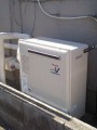 ガス給湯器取替工事　埼玉県比企郡　RFS-A2400A