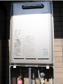 ガス給湯器取替工事　神奈川県茅ヶ崎市 RUX-E1610W-set