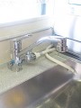 混合水栓取替工事　北海道札幌市　SF-HB442SYXNBV