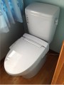 洋式便器取替工事　東京都品川区　C-110STU+DT-5500BL