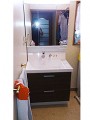 洗面化粧台取替工事　三重県四日市市 AR1FH-755SY+MAR1-753TXU-set