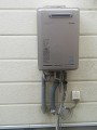 ガス給湯器取替工事　福岡県北九州市　RUX-E2400W-set