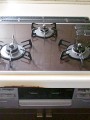 131030-a14 ビルトインガスコンロ取替工事 兵庫県川西市 RS31W13K10R-V(L/R)