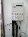 ガス給湯器取替工事　茨城県取手市　GQ-C2034WS　BL-set