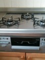 ビルトインガスコンロ取替工事　滋賀県彦根市　RS31W13A17R-VW