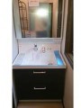洗面化粧台取替工事　東京都多摩市　AR1FH-755SY+MAR1-753TXU