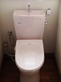 洋式便器取替工事　福岡県北九州市　CS220BP+SH221BAS
